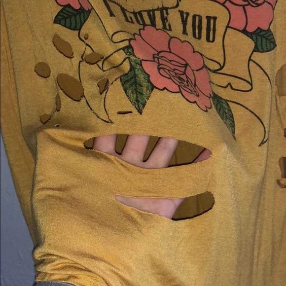 Distressed Tee - Picture 2 of 3